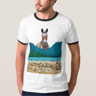 Save the Wild Horses, Save the Wilderness T-Shirt
