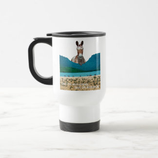 Save the Wild Horses, Save the Wilderness Travel Mug