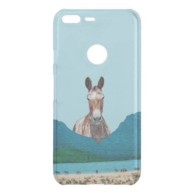 Save the Wild Horses, Save the Wilderness Uncommon Google Pixel XL Case (Back)