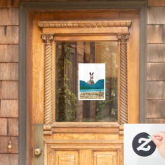 Save the Wild Horses, Save the Wilderness Window Cling