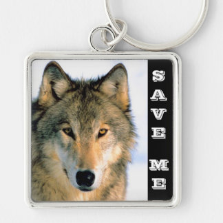 SAVE THE WOLF KEYCHAIN