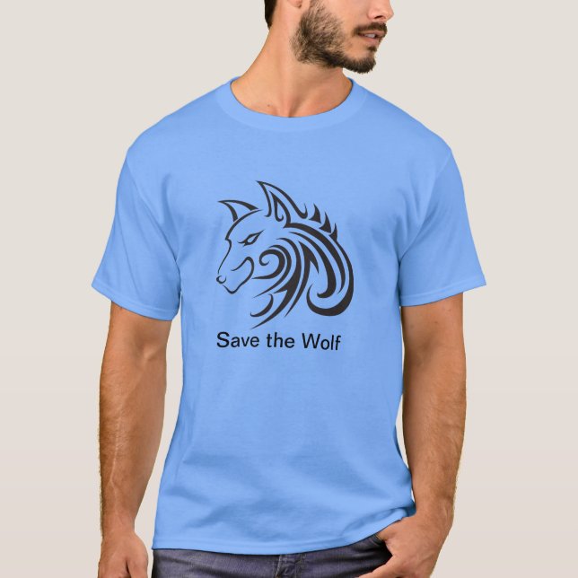 Save the Wolf Tee Shirt (Front)