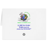 Save The World Cards (Back Horizontal)
