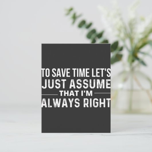 save time (Standing Front)