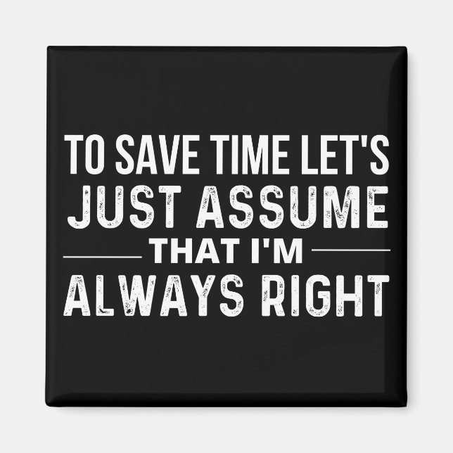 save time magnet (Front)