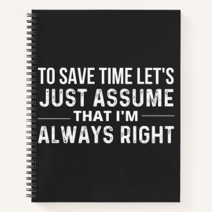 save time notebook