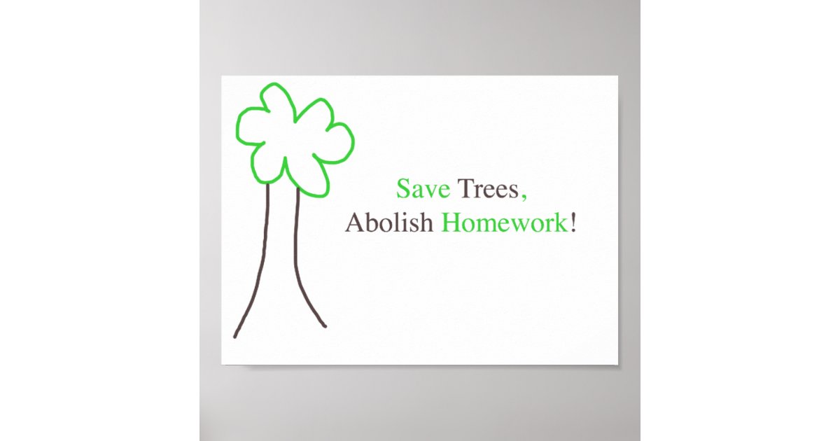 Homework abolishment picture