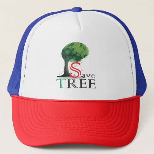 Save Trees Earth Day Awareness Hat