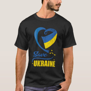 Save Ukraine I Stand With Ukraine Support Ukraine T-Shirt
