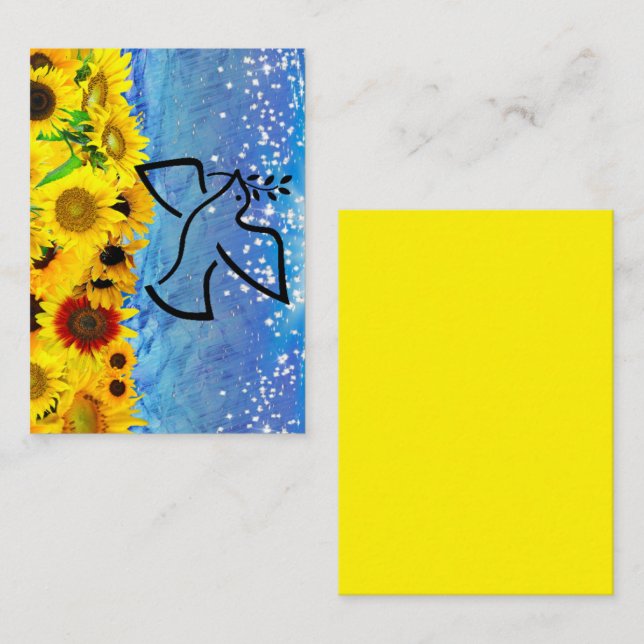 Save Ukraine!  Note Card (Front/Back)