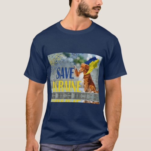 Save Ukraine Toller T_shirt