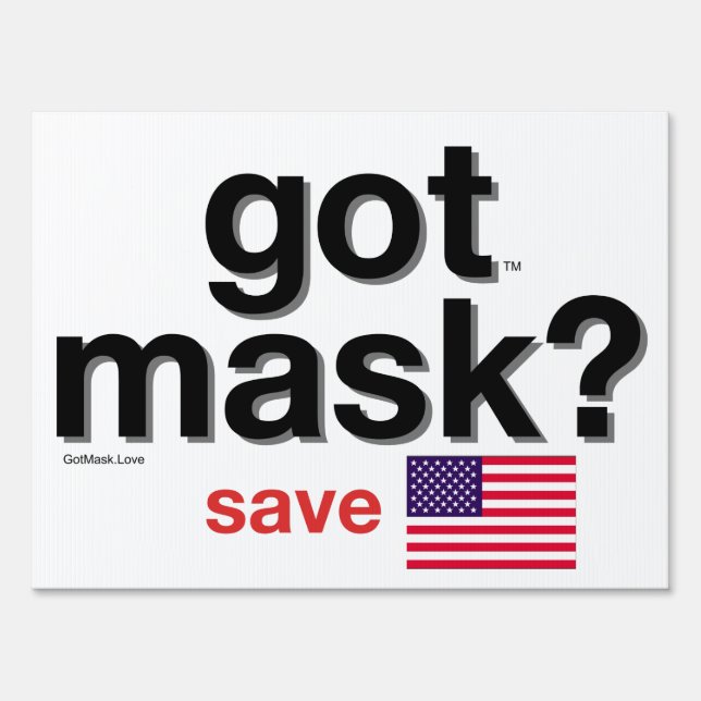 Save US. Sign (Front)