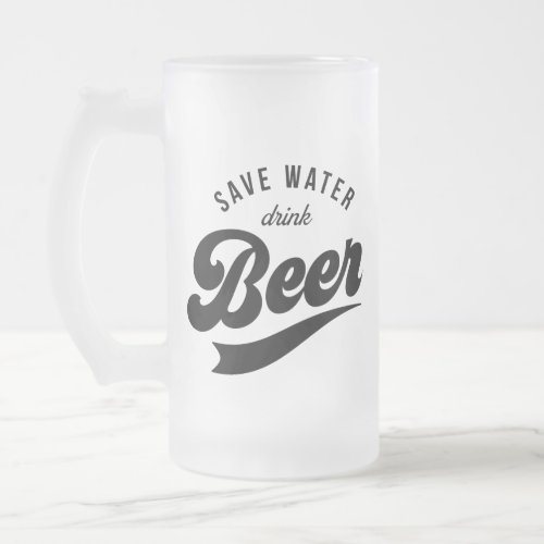 Save Water Drink Beer Fathers Day Gift Mug