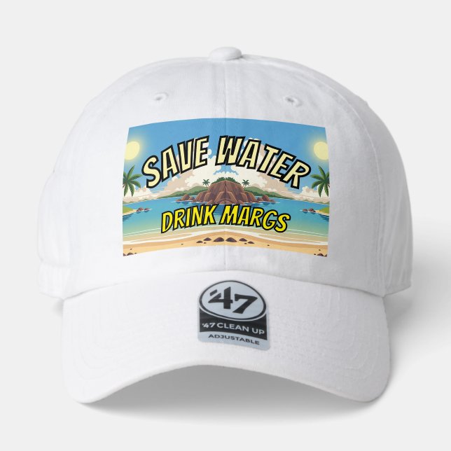 Save Water Drink Margs Trucker Hat (Front)