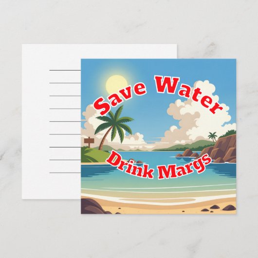 Save Water Drink Margs Trucker Hat (Front/Back)