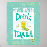 Save Water Drink Tequila Boho Cowgirl Southwestern