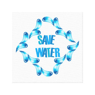 Save Water Art & Framed Artwork | Zazzle