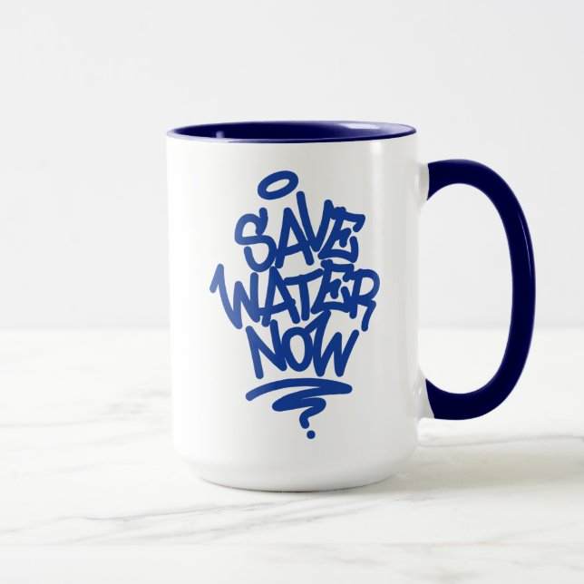 Save Water Now Mug (Right)