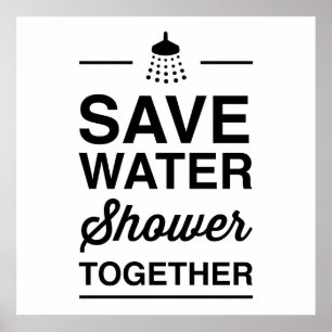 Save Water Poster