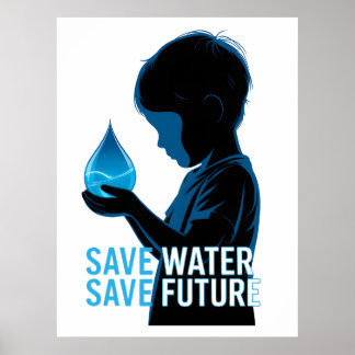 Save Water Save Future Poster