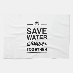 Save Water Towel