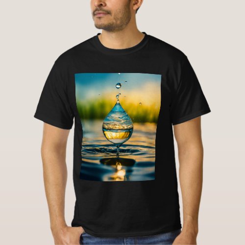 Save Waters Wear Change A T_Shirt Design with a