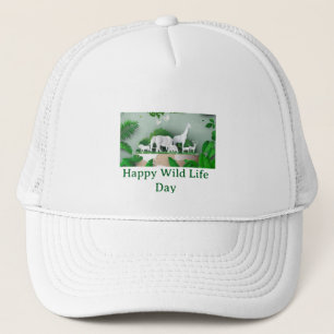 Save Wildlife Animal Graphic Cap