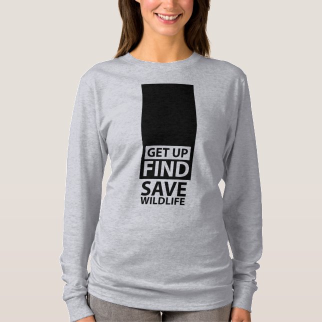 Save Wildlife Women's Tshirts (Front)