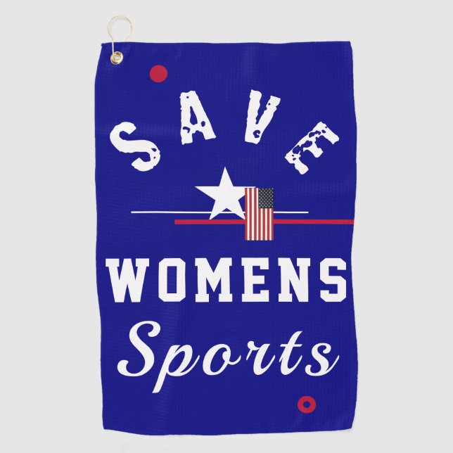 Save Womens Sports Golf Towel (Front)