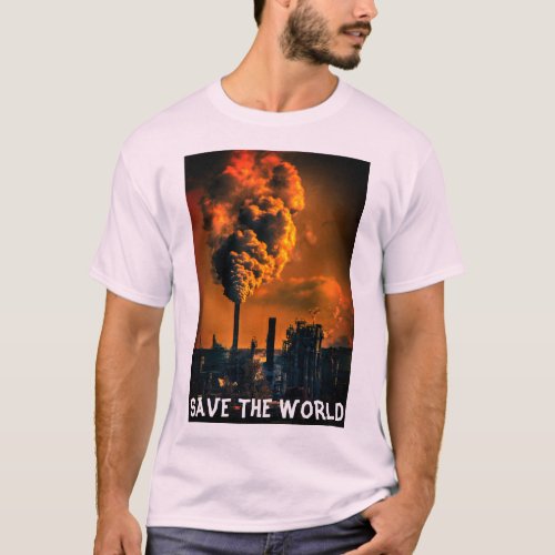 Save World Summer T_Shirt Men