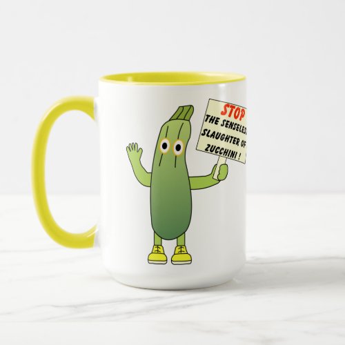 Save Zucchini Mug