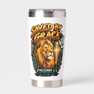 Saved by Grace Christian insulated Tumbler