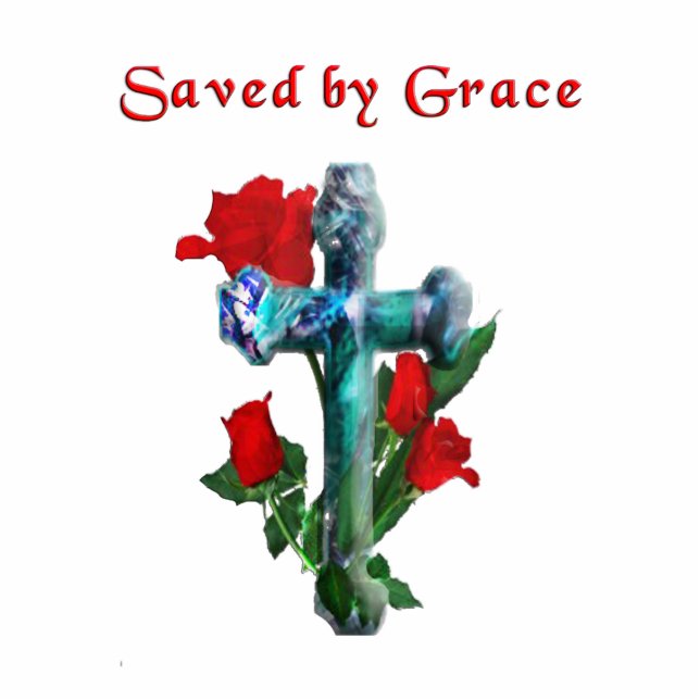 Saved by grace cutout (Front)