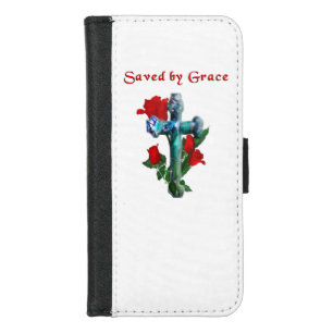 Saved By Grace iPhone 8/7 Wallet Case