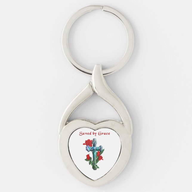Saved by Grace Keychain (Front)