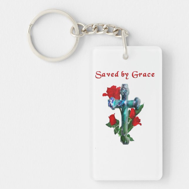 Saved By Grace Keychain (Front)