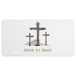 saved by grace license plate