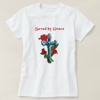 Saved by grace plus size T-Shirt
