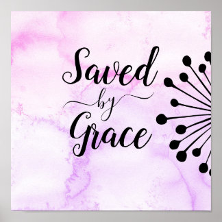 "Saved By Grace" Poster
