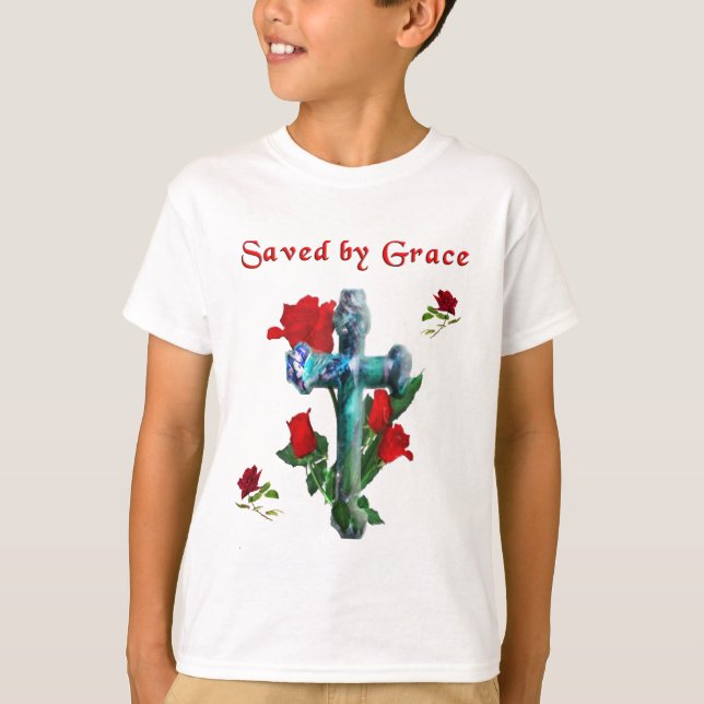Saved By Grace T-Shirt (Front)