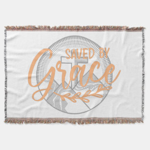 SAVED BY GRACE THROW BLANKET
