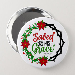 Button Pin Back ” Keep Christ in Christmas Bag of 12