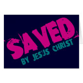 SAVED by Jesus Christ (Front Horizontal)