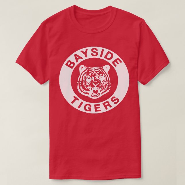 Saved By The Bell Bayside Tigers T-Shirt (Design Front)