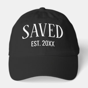 Saved Est Established Christian Hat