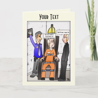 Saved Pale Yellow Folded Greeting Card