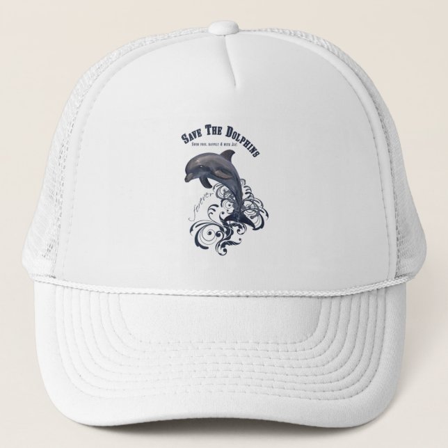 SaveTheDolphins - Trucker Hat (Front)