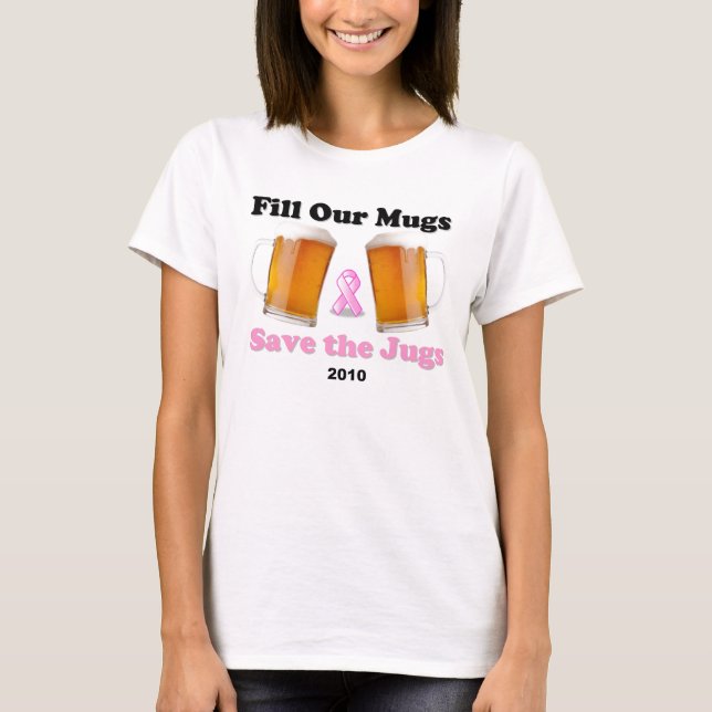 savethejugs T-Shirt (Front)
