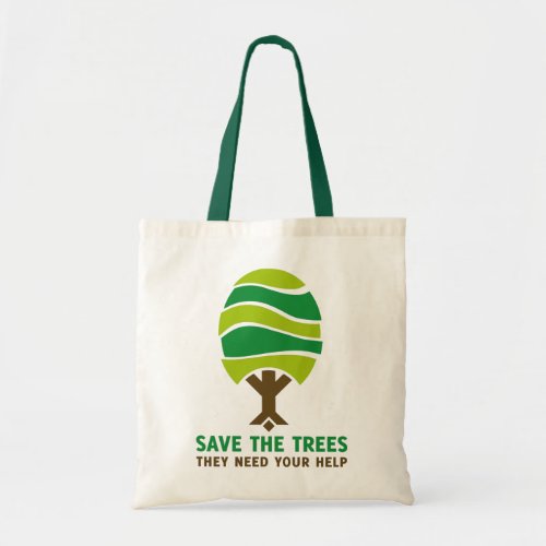 Savethetrees Tote Bag
