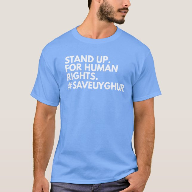 #SaveUyghur T-shirt (Front)